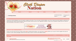 Desktop Screenshot of clothdiapernation.com